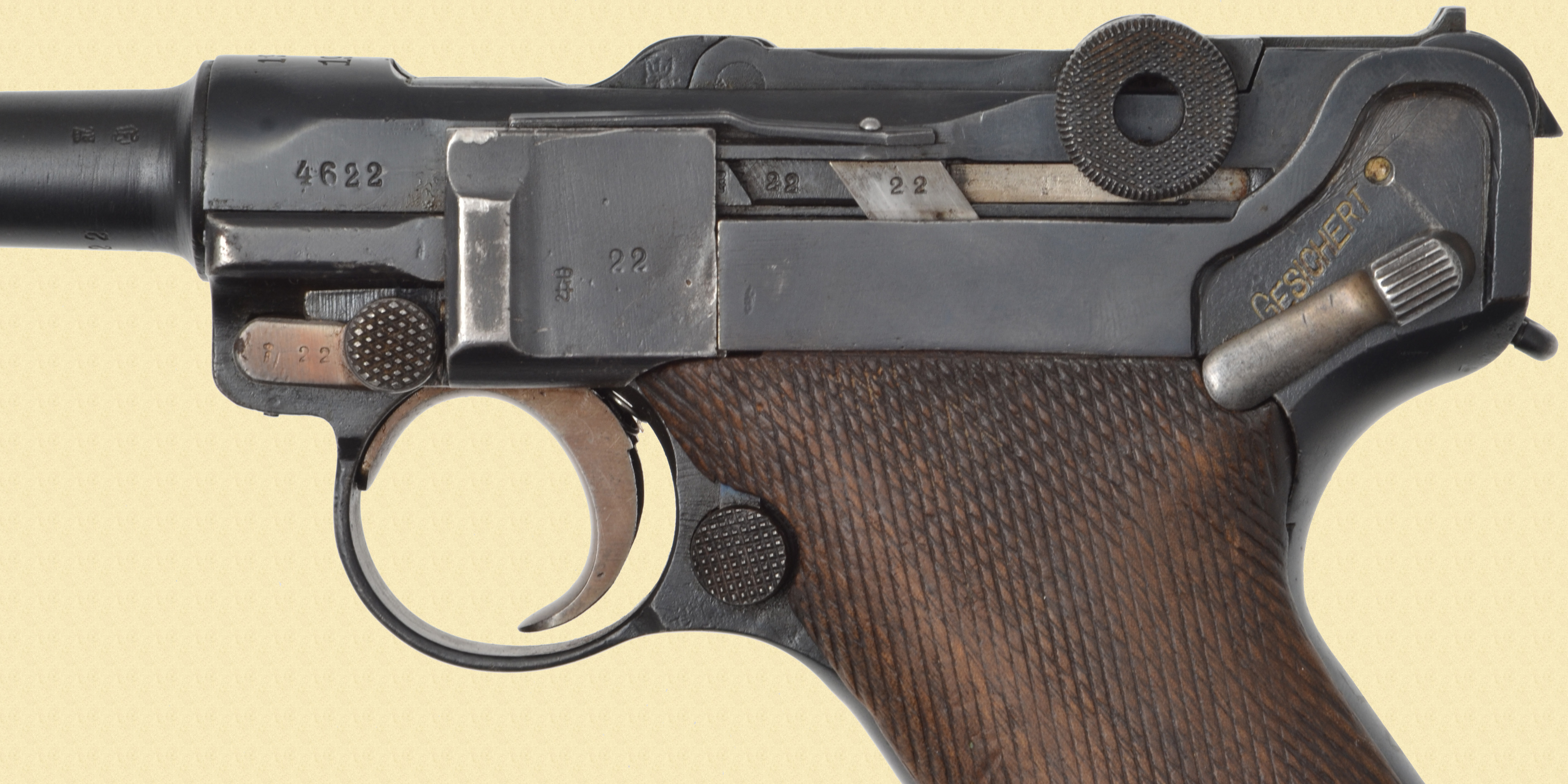 ERFURT LUGER 1920/1917 POLICE REWORK | Call to Order | Simpson Limited